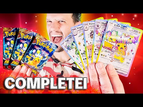 COMPLETEI AS CARTAS TERA ! ABRI 72 BOOSTERS | CAPITÃO HUNTER CARTAS POKEMON TCG