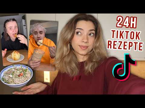 Ich teste 1 TAG virale TIKTOK REZEPTE und lieb's. (ihr müsst die nachmachen!!)