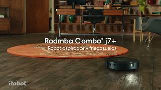 Robot aspirador y friegasuelos Roomba Combo® j7+, el único 2 en 1 con paño retráctil | iRobot