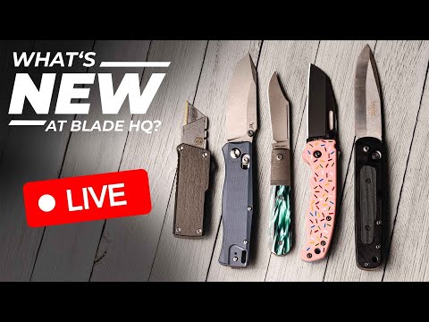 New Knives at Blade HQ for the week of 12.09.24 LIVE