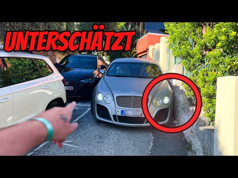 BILLIG BENTLEY ZU BREIT für Frankreichs Straßen! (selbst schuld)