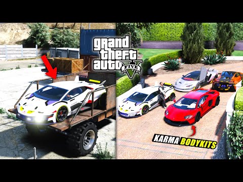 GOKIL !!! Aku Koleksi Semua Mobil LAMBORGHINI TERKEREN & LANGKA Di GTA 5 MOD