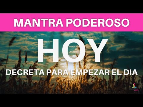 ☀️ AFIRMACIONES y DECRETOS de la MAÑANA | Afirmaciones para EMPEZAR el DIA | Ley de ATRACCION