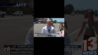 IT WAS ALL FAKE. BLOOPER NOW WITH TWO GIRLS. THE BLONDE WAS ME EX. #wisespade7