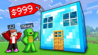 Mikey and JJ Buy Block Bases in Minecraft (Maizen)