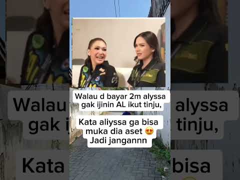 Ketampanan al aset jadi ga d ijinin tinju sama kangjeng ratu alyssa#videoshort #short #videos