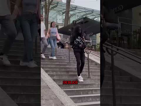 Truco para bajar escaleras como un pro