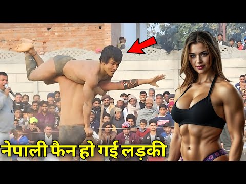 13 साल का नेपाली पहलवान आते ही अच्छो अच्छो के होश उड़ गए Meva thapa nepal new kushti..