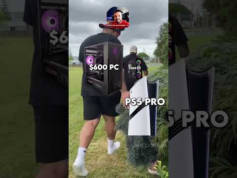 PC GAMER vs PS5 PRO #pcgamercustobeneficio #pcgaming #pc #ps5pro #ps5