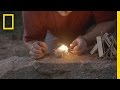 Fire Starting Techniques and Reactions