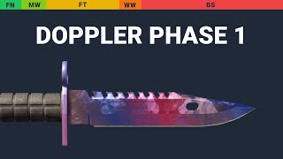 M9 Bayonet Doppler Phase 1 Wear Preview video