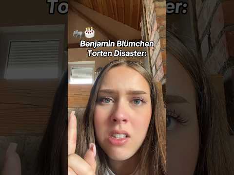 Benjamin Blümchen TORTEN DISASTER?!😂🐘🎂 #shortvideo #shortfeed #humor #funny #frage #torte #omg