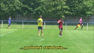 Samuel - posledný zápas za MFK Zemplín Michalovce U17