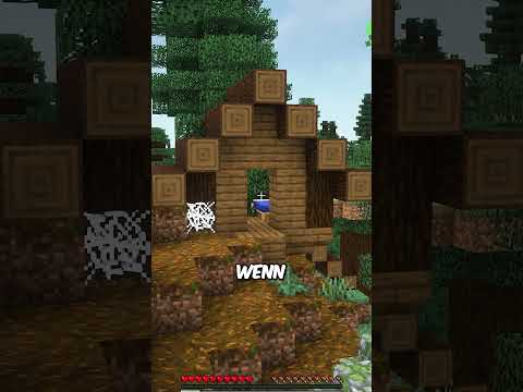 Ein GEHEIMER RAUM in Minecraft?!? #minecraft #gaming #shorts