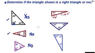 Right triangles