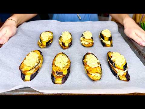 The perfect eggplant appetizer – easy and quick to prepare!