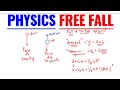 Freefall Physics Concepts