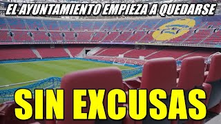 😎IMÁGENES INTERIORES DEL CAMP NOU | 😡¿EL AYUNTAMIENTO SABOTEA AL BARÇA CON ÓRDENES DE LA CAPITAL?