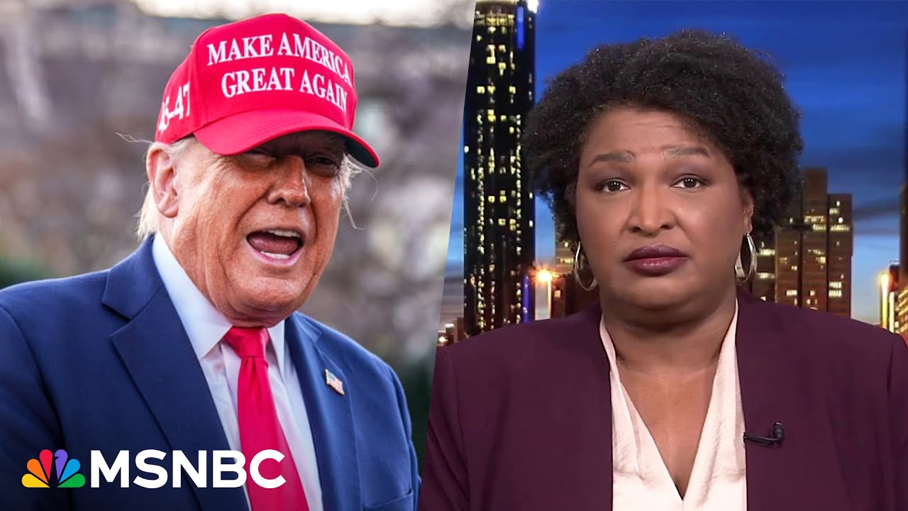 Stacey Abrams blasts Trump tariff whiplash: It’s ‘like a Ponzi scheme’