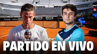 DIEGO SCHWARTZMAN VS ALEKSANDAR VUKIC | PRIMERA RONDA ATP MASTERS 1000 DE ROMA | PARTIDO EN VIVO