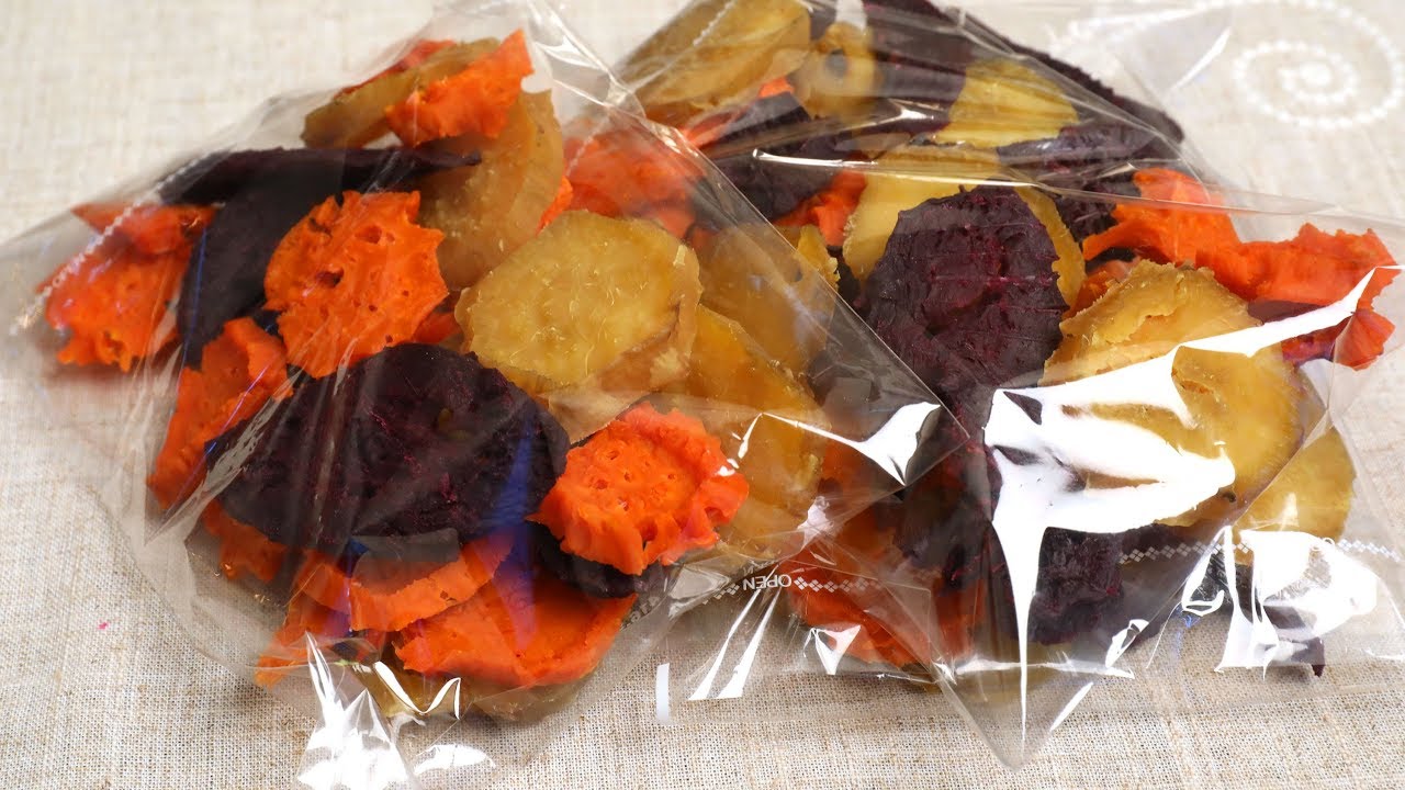 Dried sweet potato snack (Goguma-mallaengi: )