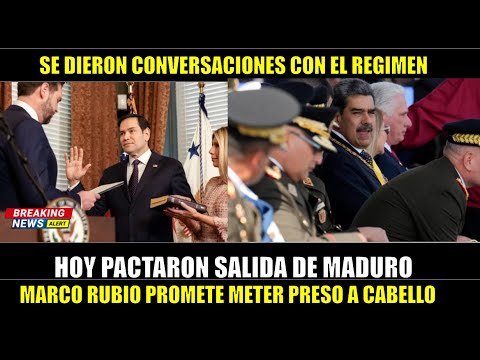 URGENTE!! CONVERSACIONES para un VIAJE de MADURO a RUSIA DIOSDADO sera ARRESTADO