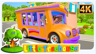 Wheels on the Bus + More Vehicles Rhymes & Songs for Kids