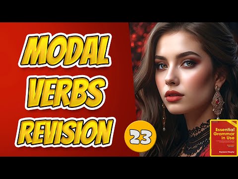 Тренажёр по учебнику "красный" Мёрфи/Модальные глаголы# 23
