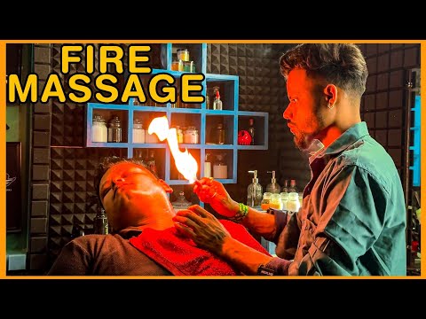 Relax with the Sounds of Fire Massage | ASMR Therapy