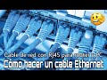Construcción de un Cable Ethernet