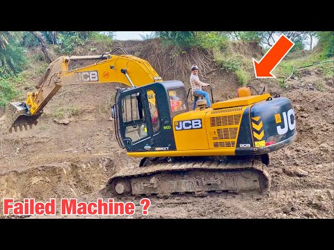 JCB 205 Excavator Mileage Test 1 घंटे में कितना डीजल लेती है ये मशीन | JCB 205 NXT Failed in Mileage