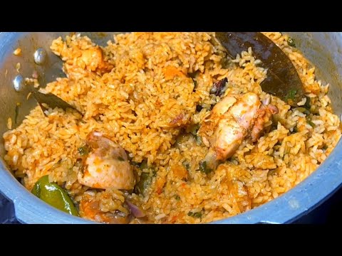 சிக்கன் பிரியாணி குக்கர்ல பதமா உதிரியா செய்வது எப்படி / chicken biriyani recipe in cooker / chicken