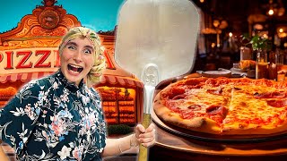 La ABUELA RITA ROBA NUESTRA PIZZERIA!