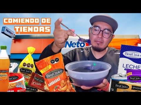 COMIENDO de Tiendas Neto por UNA SEMANA 🏪