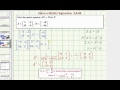 Matrix Operations and Inverses