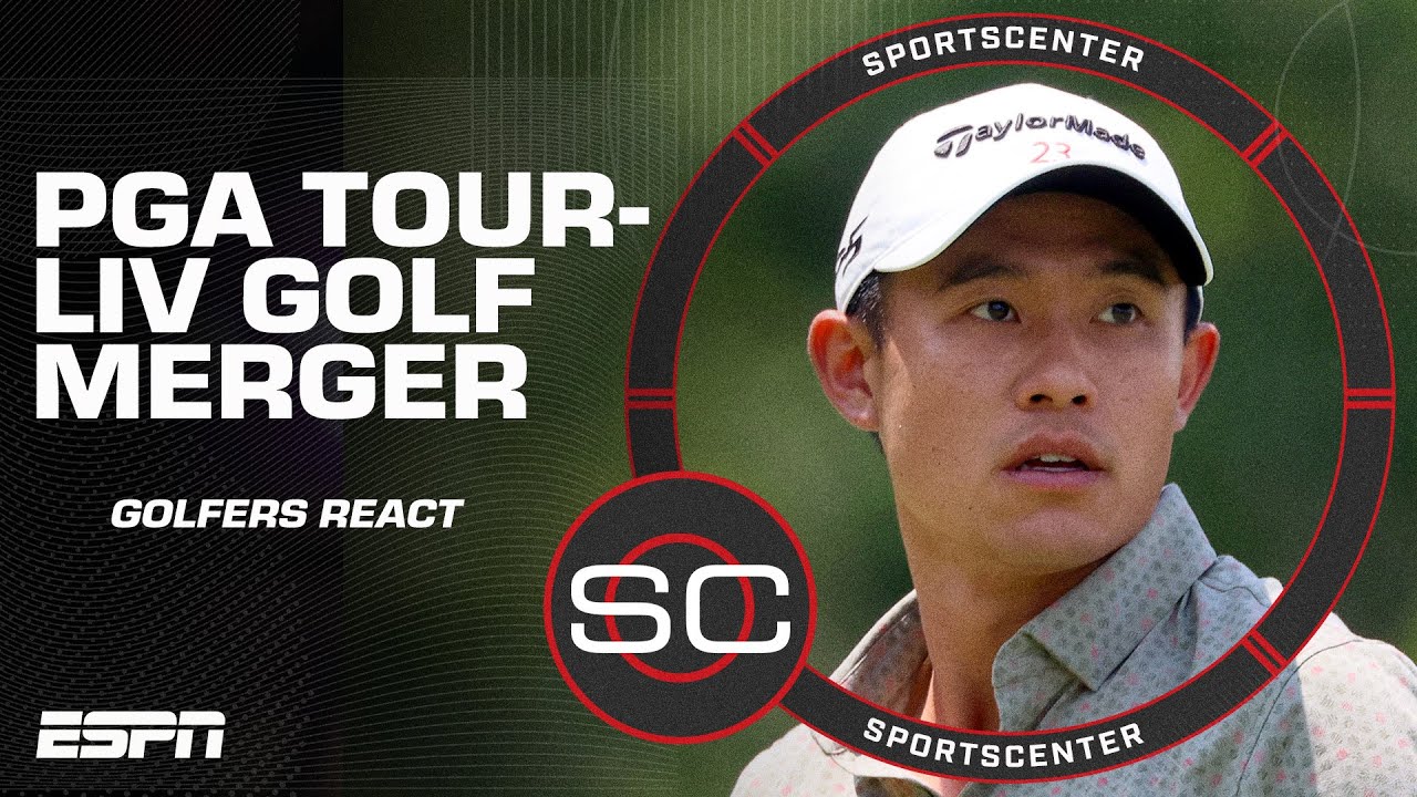 Initial golfer reactions to the PGA Tour-LIV Golf merger 👀 | SportsCenter