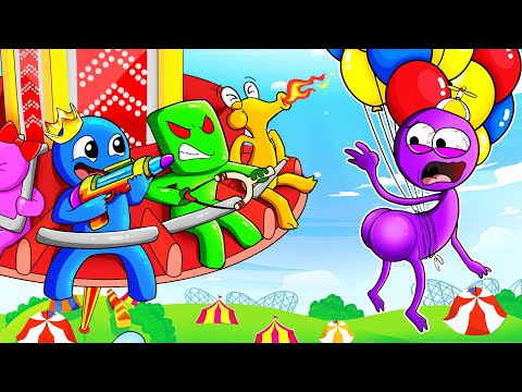 What happened to Purple - Rainbow Friends Funny Animation