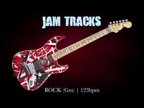 Rock Guitar Backing Track (Gm) | 129 Bpm