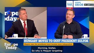 YouTube video thumbnail: Is the Hungarian President About to Be Forcibly Removed?