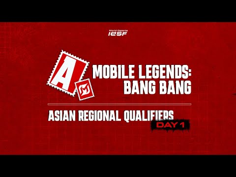 MLBB | GROUP STAGE | IESF ASIAN REGIONAL QUALIFIERS 2025 | DAY 1