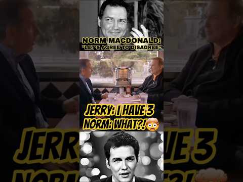 Norm Macdonald & Jerry Seinfeld talk kids๐ #shorts #normmacdonald #jerryseinfeld