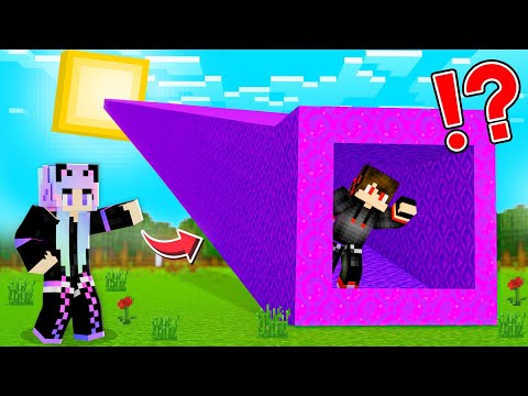 I Found a Secret Tunnel to The Sun in Minecraft!
