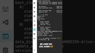 Boot Slots vom Home Assistant Operating System