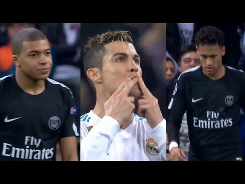 el día que cristiano ronaldo se enfrentó al psg de neymar y mbappe