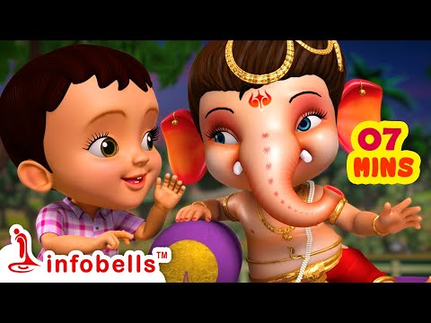 Ganapathi Saktisali Ganapathi - Ganesha Kids Song | Kannada Rhymes for Children | Infobells