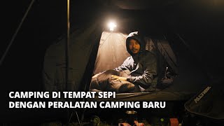 Camping di Pinggir Sungai yang Sunyi, Malam Yang Gelap, ASMR