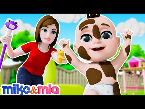 Bath Song | Baby Bath Time + More Nursery Rhymes for Babies