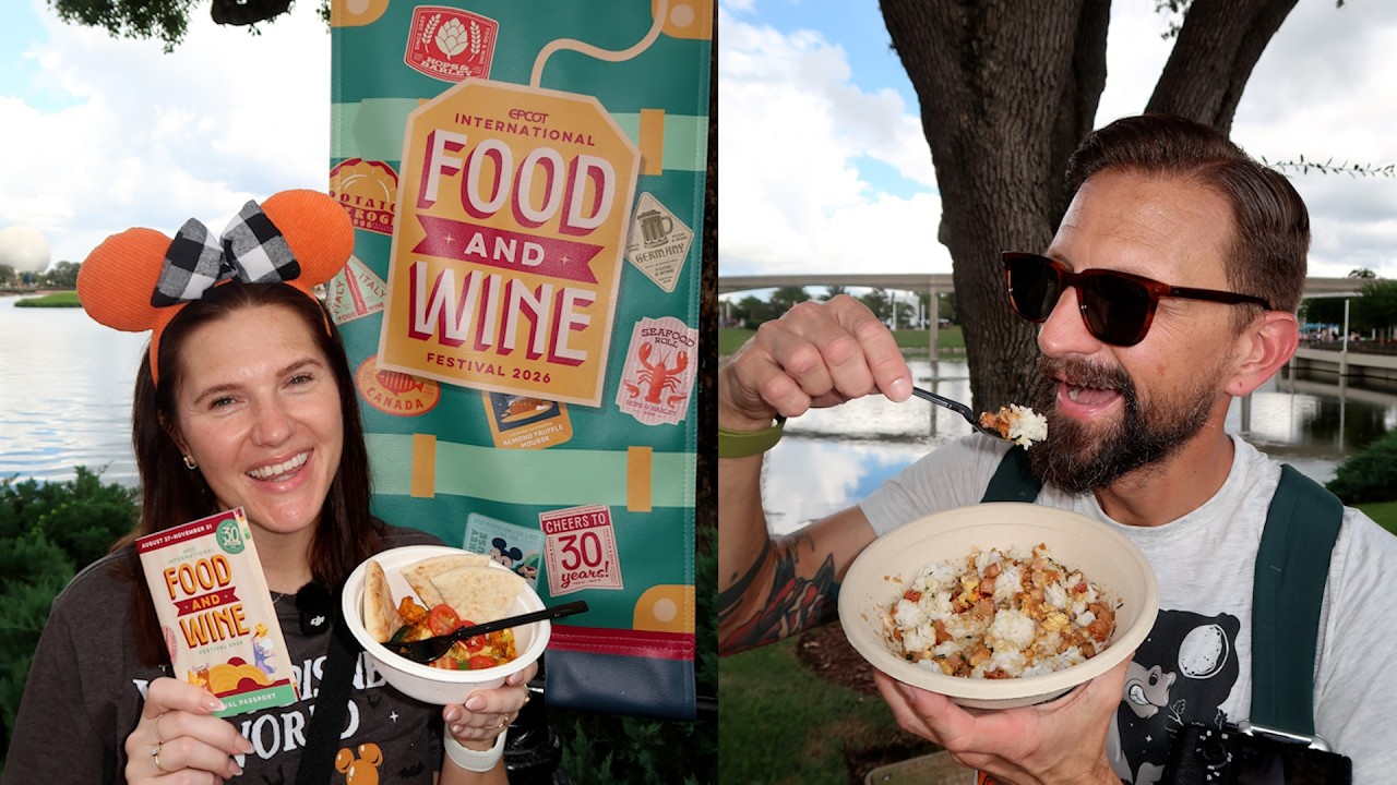 Les pires 30 $ que j'ai dépensés à Disney ! | Je goûte 10 plats au Food & Wine Festival 2026 d'EPCOT !