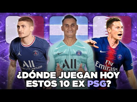 10 EX PARIS SAINT-GERMAIN 'PERDIDOS' por el MUNDO