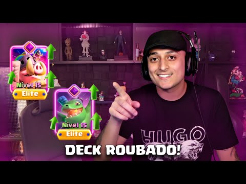 DONA JOGANDO MUITO COM UM DECK NOVO DE PORCOS REAIS! (PRECISA DE AJUDA DO KENNEDY CLASH?)
